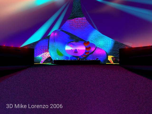 3d mike lorenzo estadio espacial interior